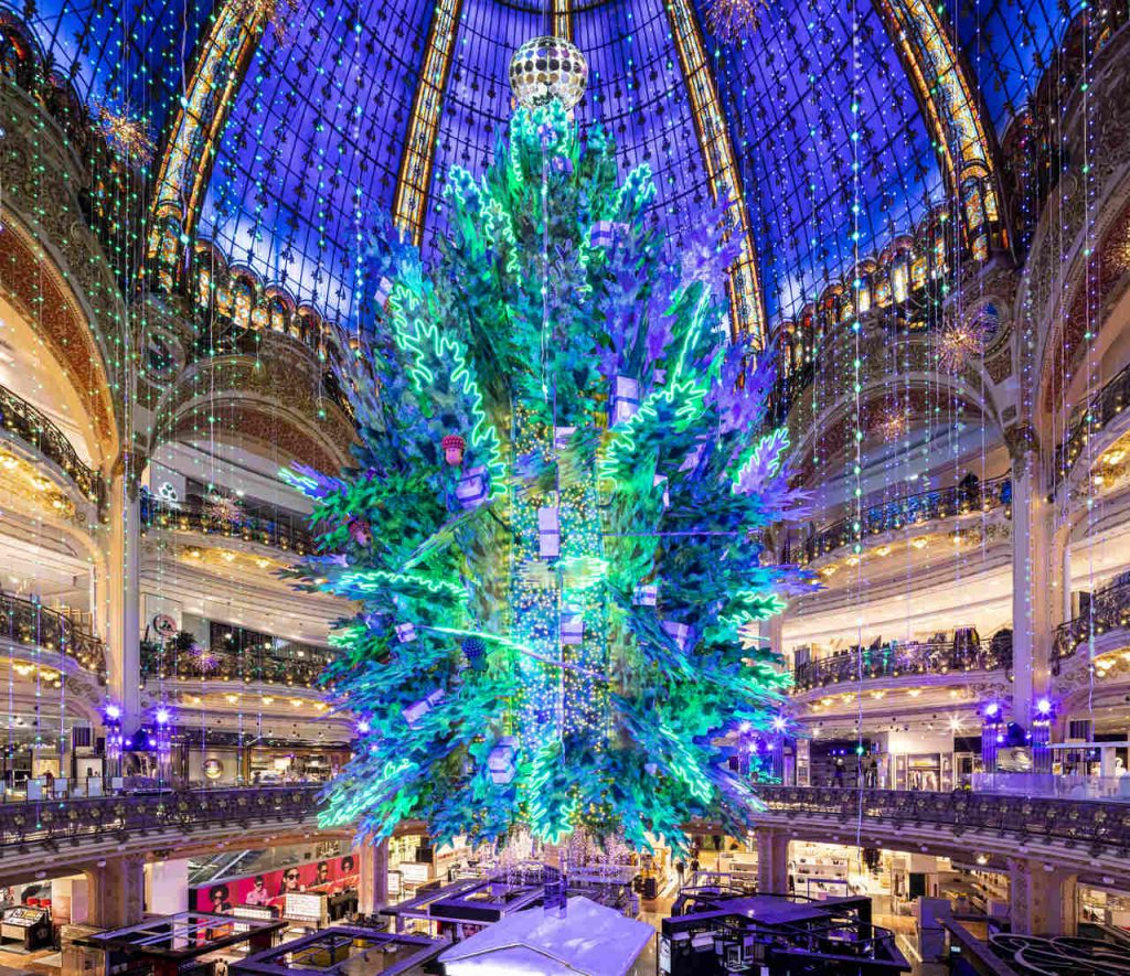 Decoração de Natal Galeries Lafayette