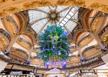 Decoração de Natal Galeries Lafayette