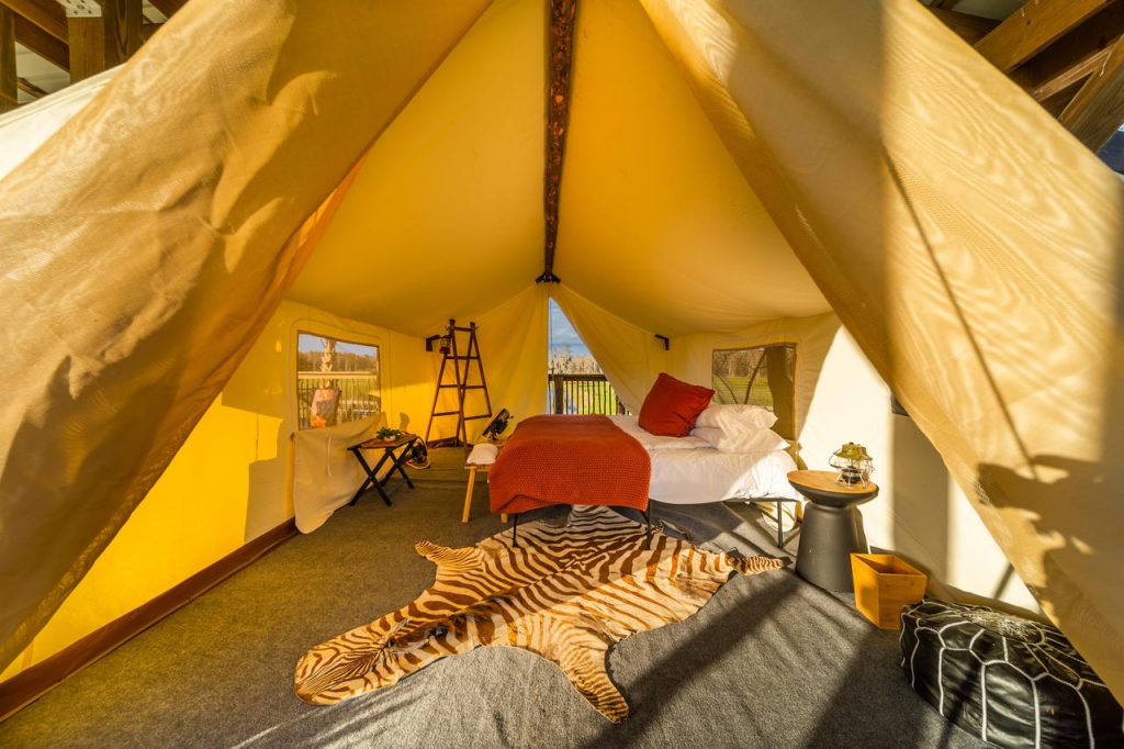 Camping no Safari Wilderness Ranch