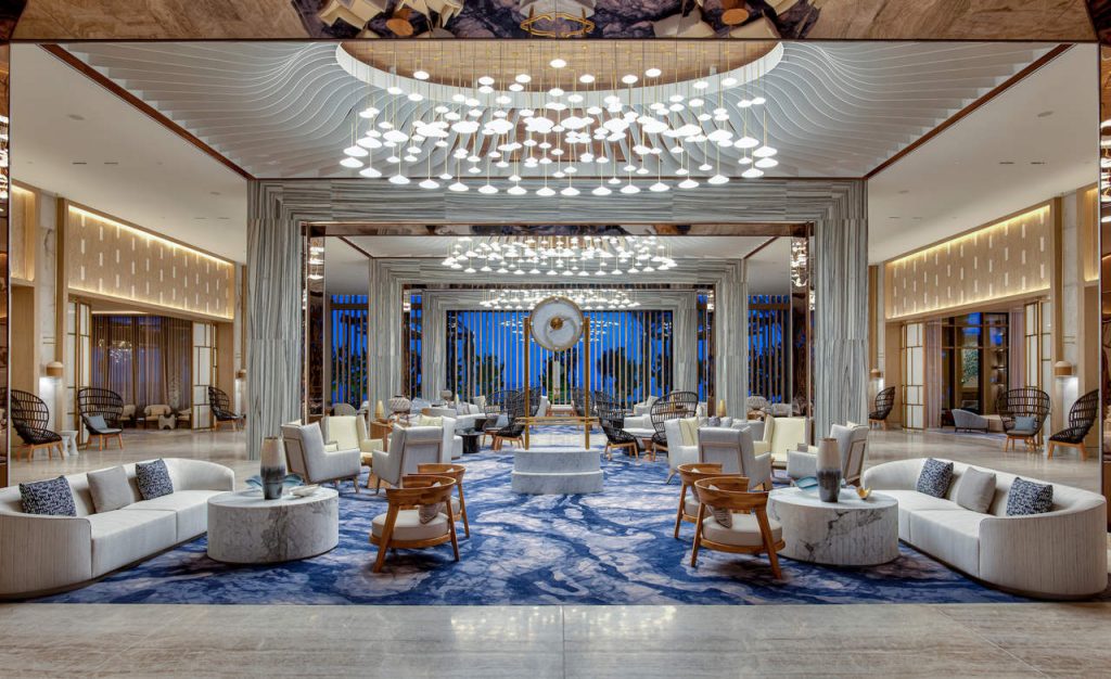 Lobby do Waldorf Astoria Cancun