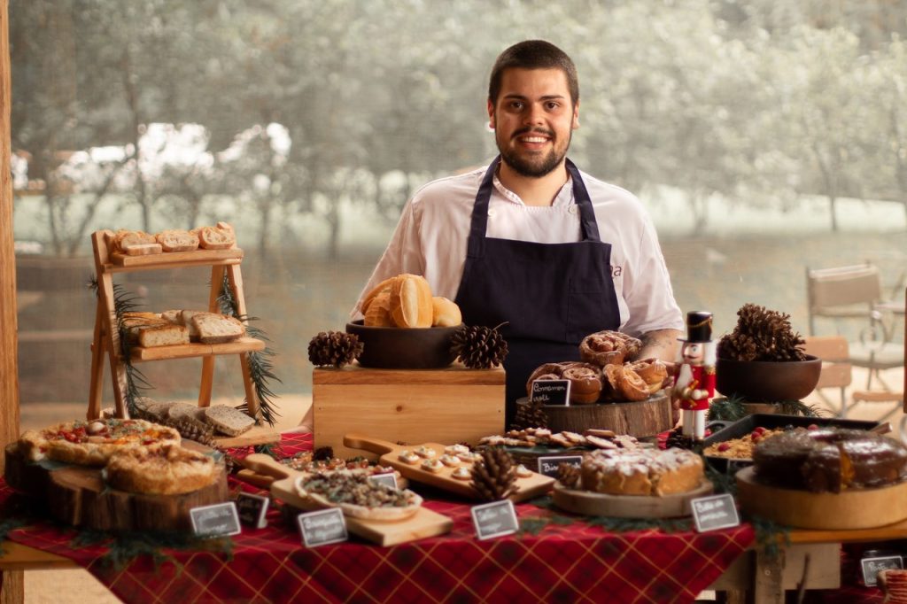 Vítor Themer, chef de confeitaria do Six Senses Botanique