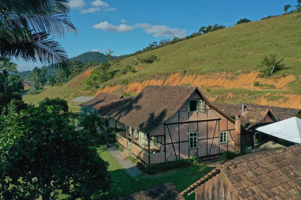 Casa enxaimel de 1915 em Jaraguá do Sul