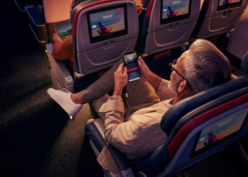 Delta wi-fi a bordo