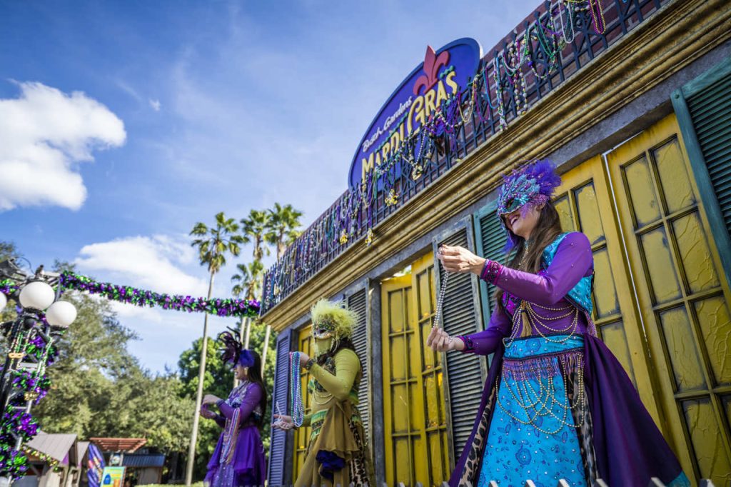 Mardi Gras no Busch Gardens Tampa Bay