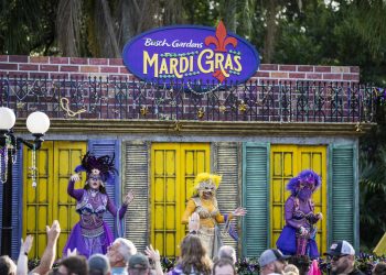 Mardi Gras no Busch Gardens Tampa Bay