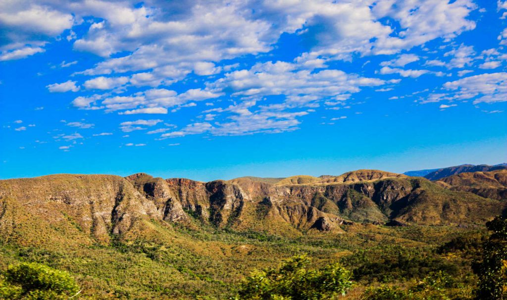 Montanhas chapada dos Veadeiros -
