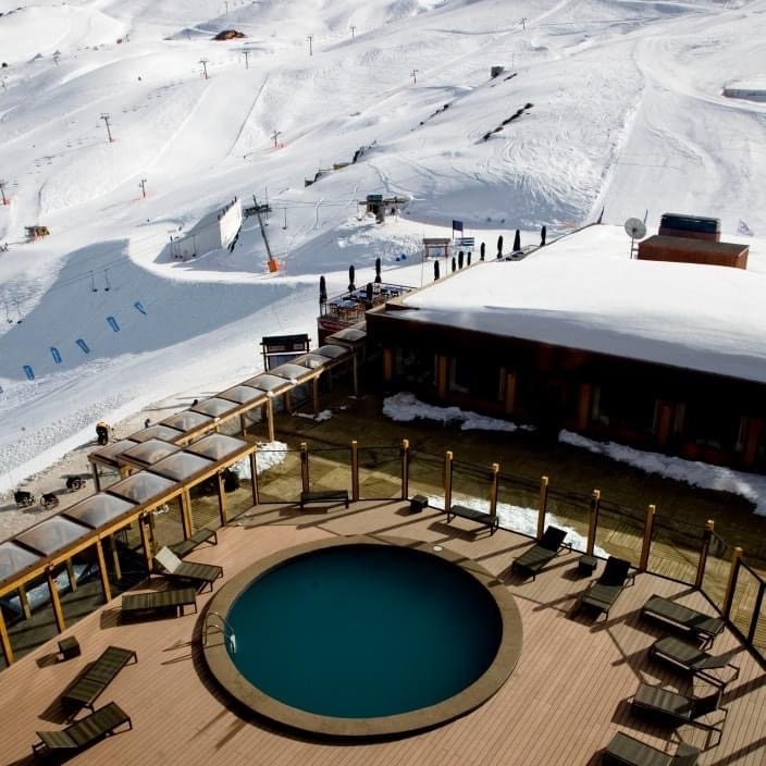 Piscina do Valle Nevado Ski Resort