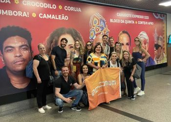 Chegada no aeroporto de Salvador