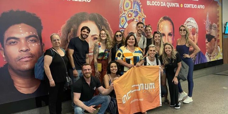 Chegada no aeroporto de Salvador
