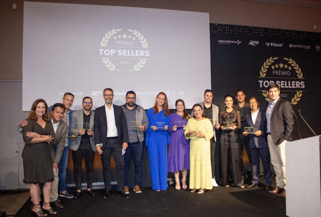 Premiação Top Sellers CVC Corp 2022