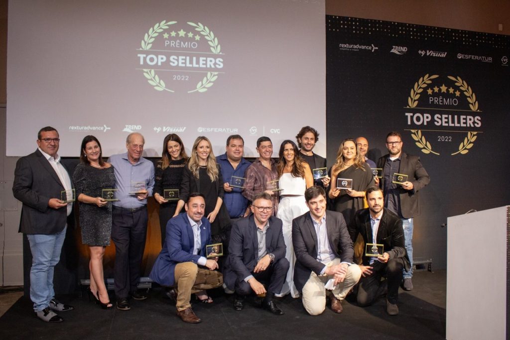 Premiação Top Sellers CVC Corp 2022