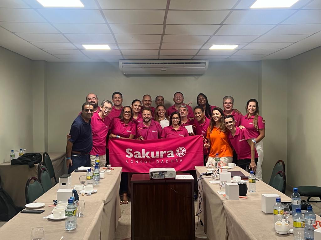 Sakura encontro comercial em Salvador