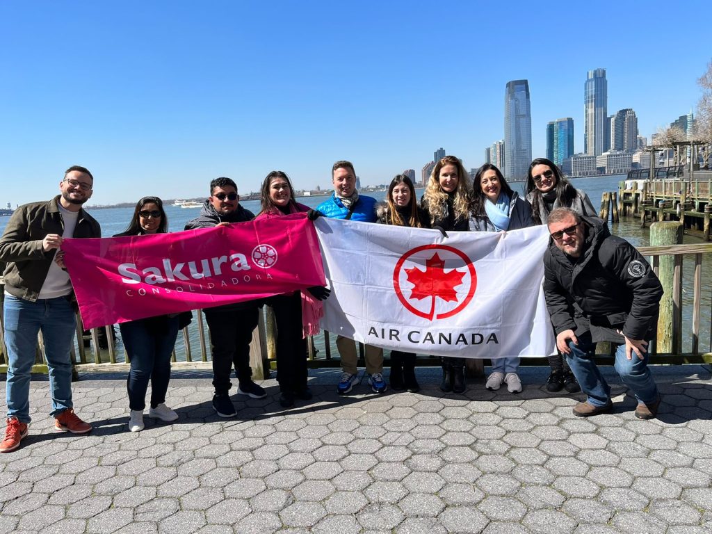 Sakura e Air Canadá - Famtour