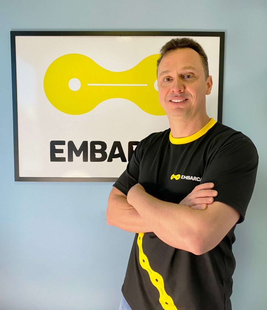 Felipe Gulin, CEO e fundador da Embarca