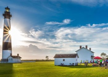 Carolina do Norte - Farol em Bodie Island