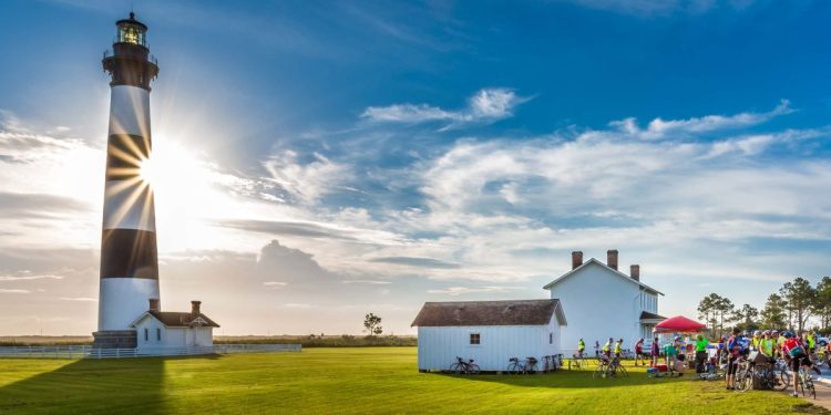 Carolina do Norte - Farol em Bodie Island