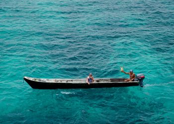 Pescadores da tribo Guna em San Blas, no Panamá