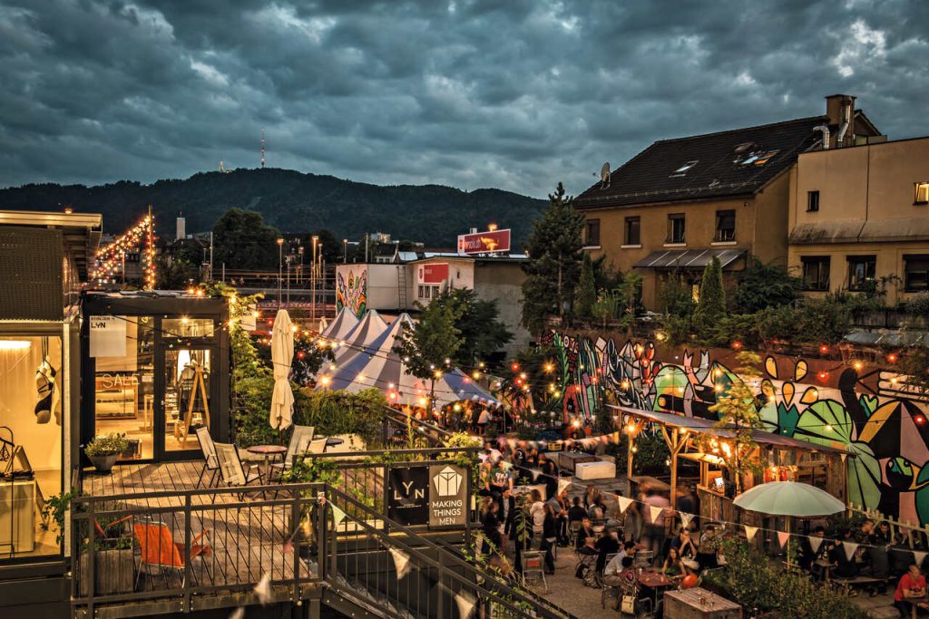 Verão em zurich