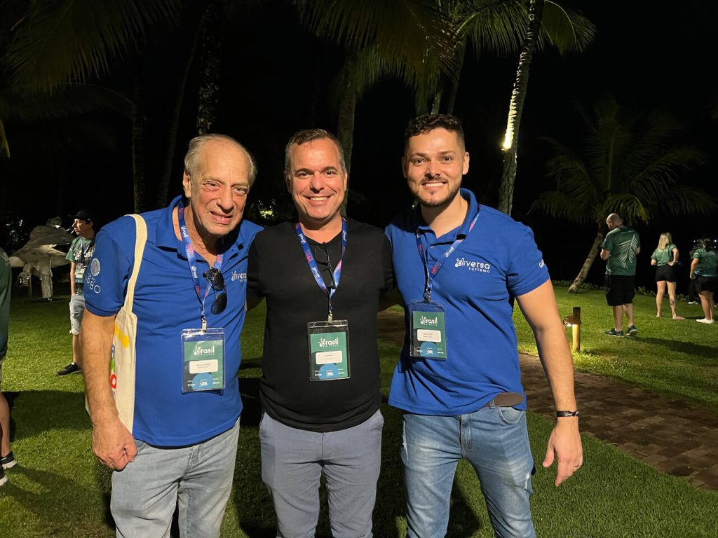 Arnaldo Franken, Daniel Menta e Ricardo Andrade