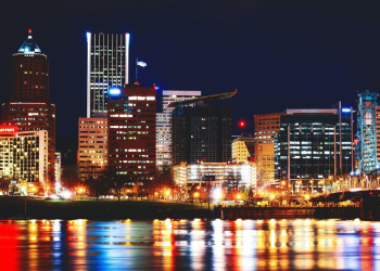 Portland, no estado de Oregon, USA