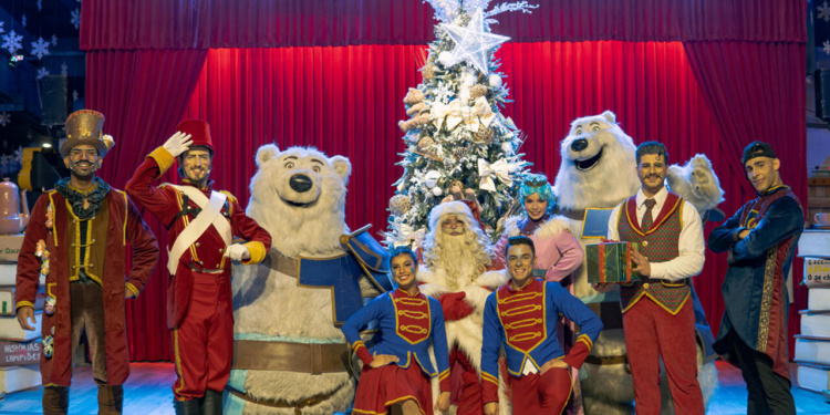 Snowland Musical Nanook e Artkos em uma missão natalina