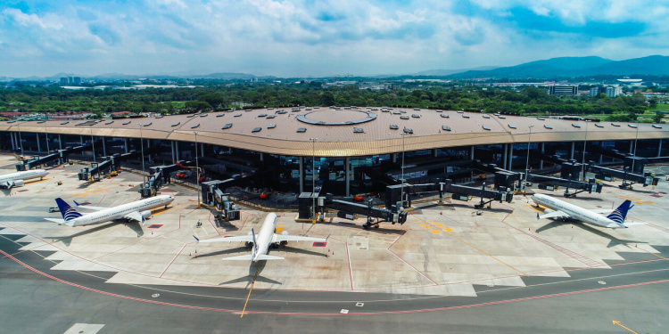 Vista Aérea do Terminal 2 - Tocumen