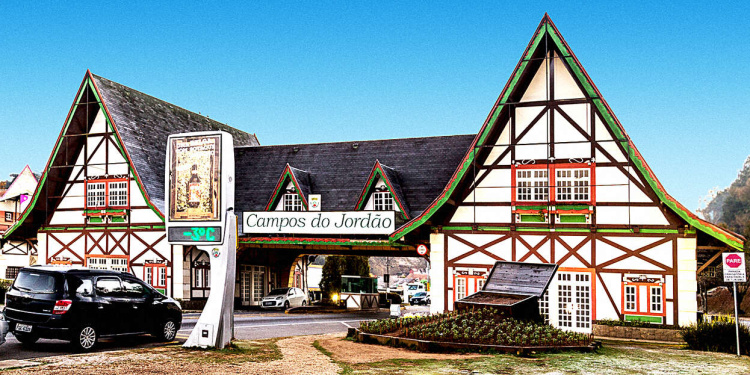 Portal de entrada de Campos do Jordão