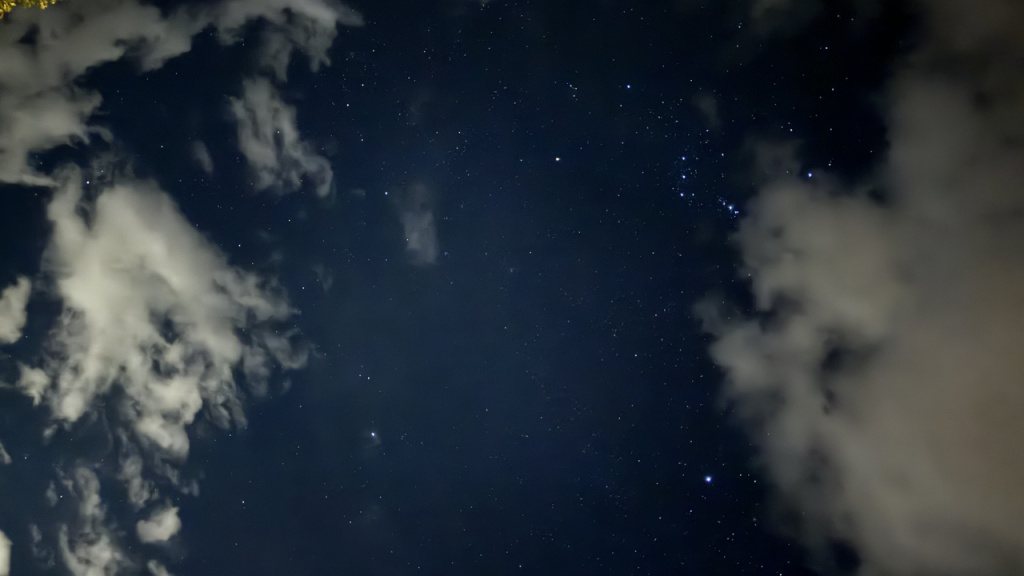 Céu estrelado no Botanique