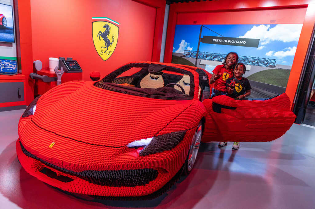 LEGO-Ferrari-296-GTS-LEGO-Ferrari-Build-and-Race-at-LLFR - Legoland
