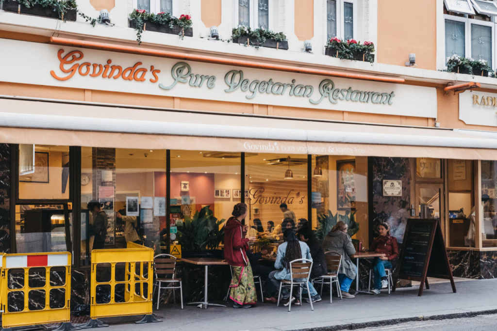 Londres, Inglaterra - Gastronomia sem Carne