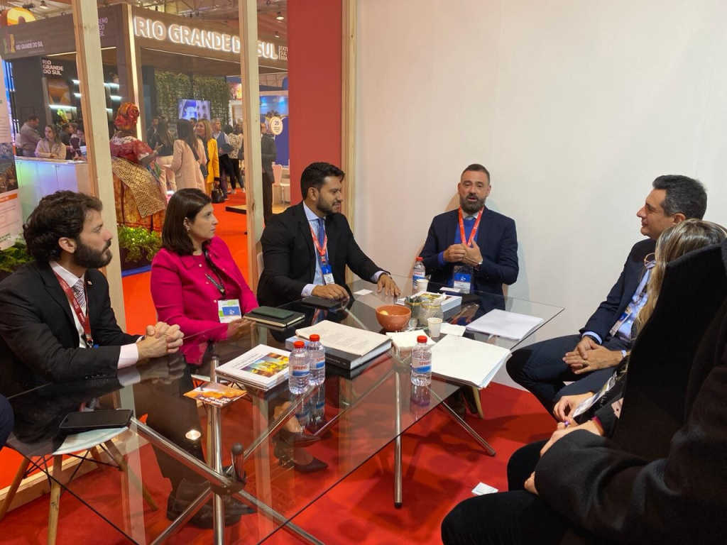 Reunião Secult e diretoria da TAP Air Portugal