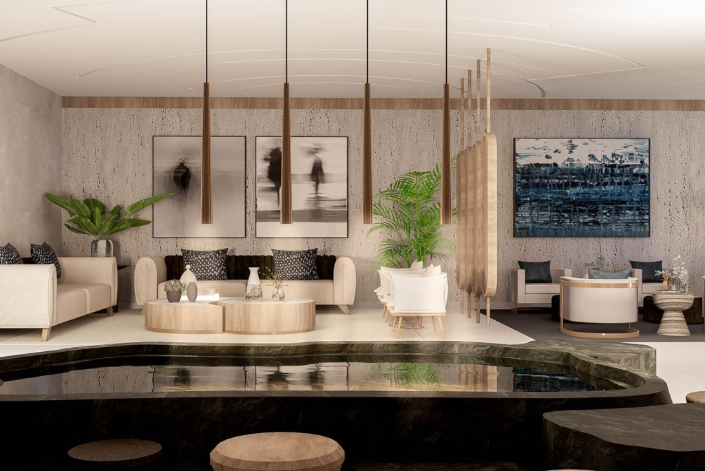 Marriot lobby
