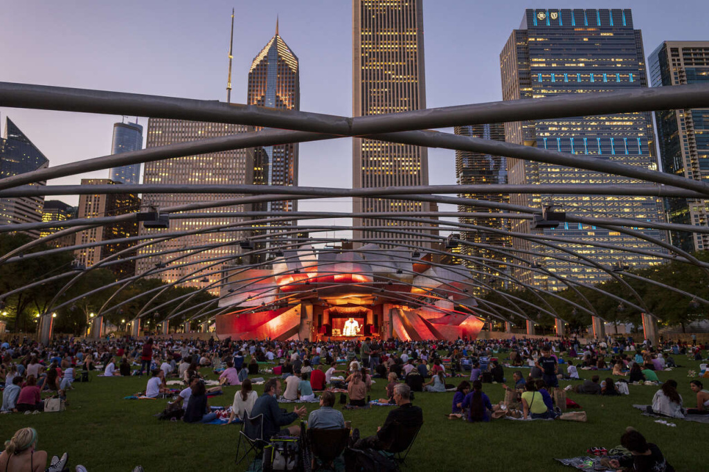 Summer Musical Series no Millenium Park