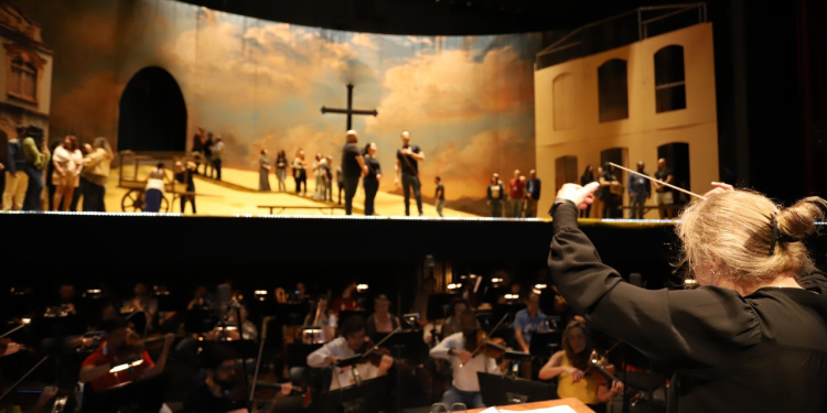 Ensaio ópera Devoção - Projeto Profecia