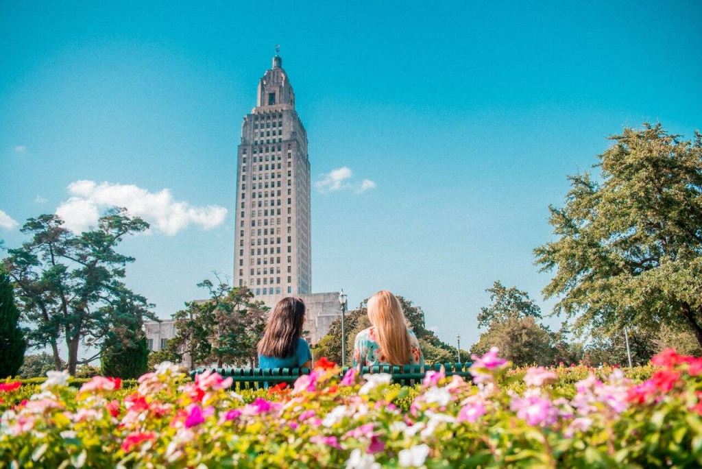 Capitólio do estado de Louisiana em Baton Rouge