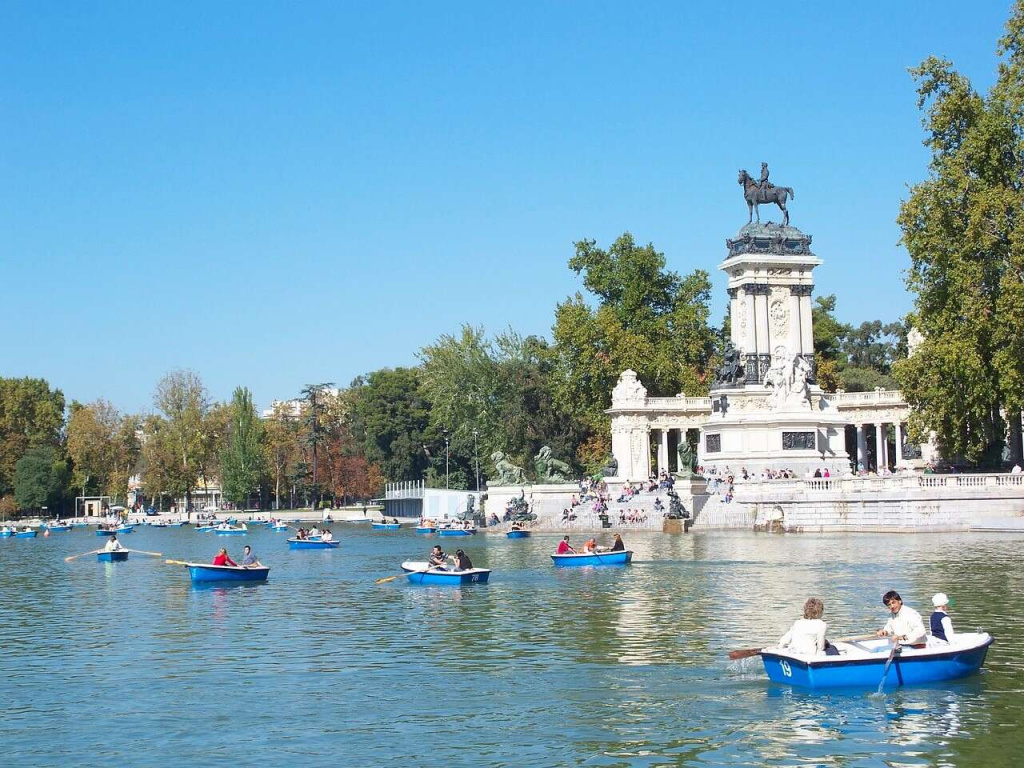 Parque El Retiro, Madri