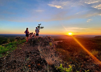 Pôr do Sol no Pico Estreito, Jalapão
