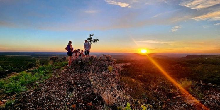Pôr do Sol no Pico Estreito, Jalapão