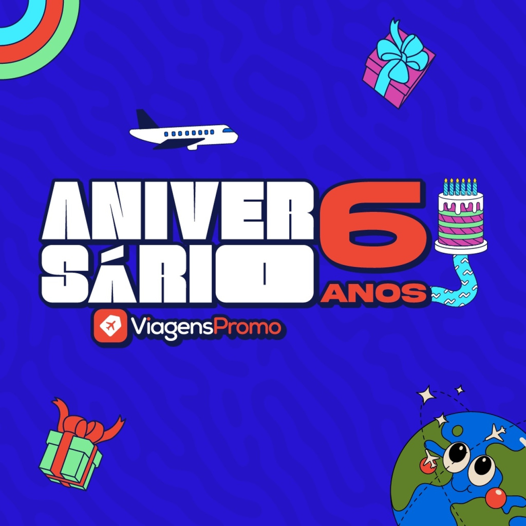 ViagensPromo 6 anos