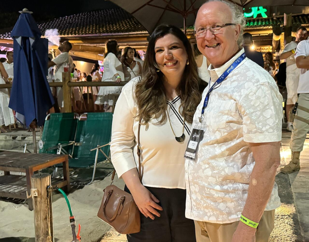 Mariana Azevedo e James Giacomini