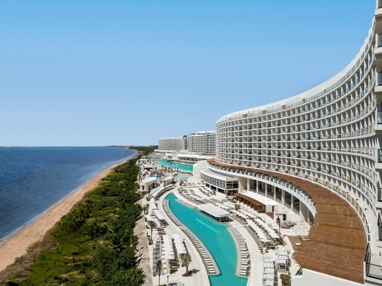 Vista do AVA Resort Cancun