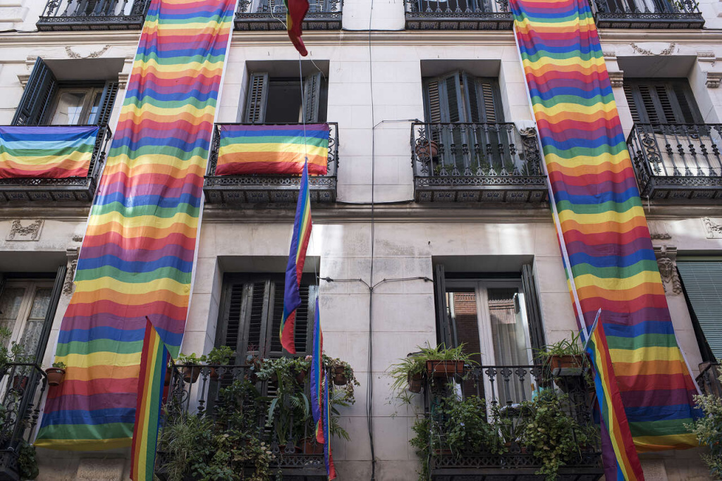 Bairro de Chueca, em Madri