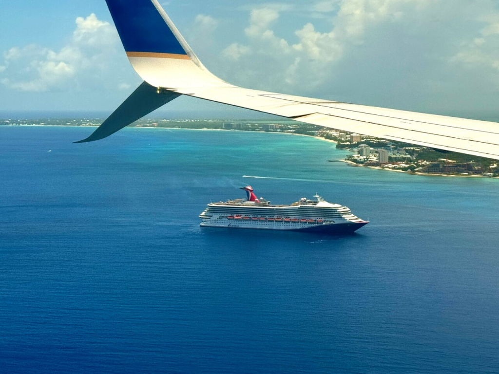 Chegada em Cayman