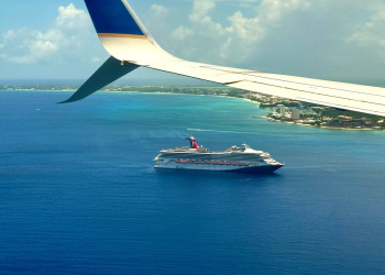 Chegada em Cayman