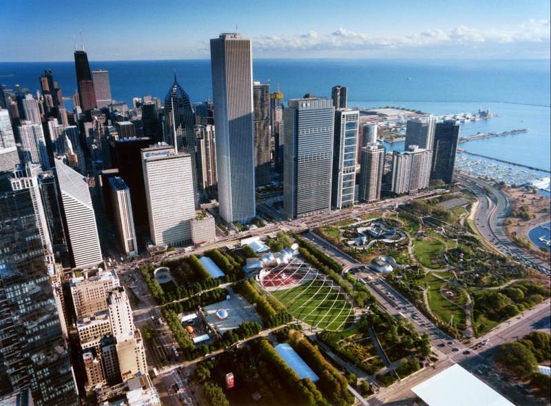 Millennium Park em Chicago, Illinois