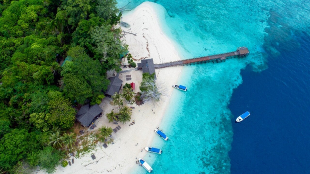 Praia da Ilha Sipadan, Sabah - Malásia