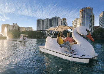 Lake Eola, em Downtown Orlando