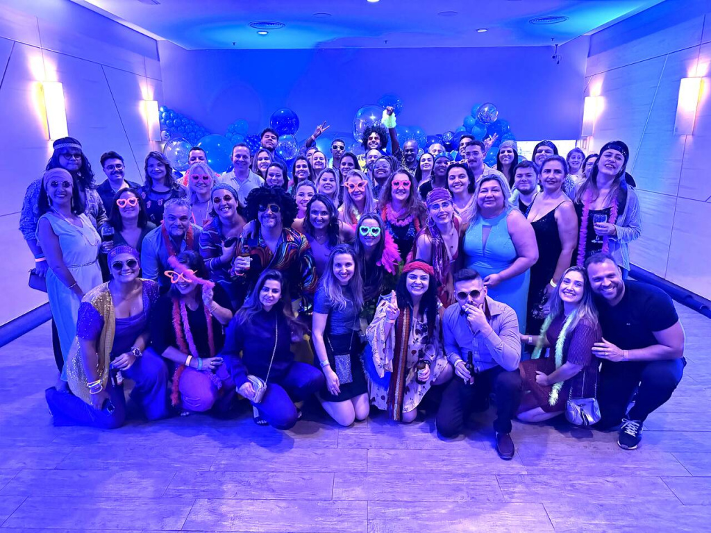 Time de Minas Gerais na festa do International Showcase