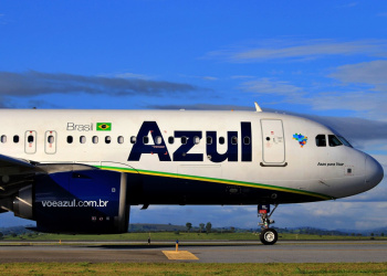 Azul voos fretados
