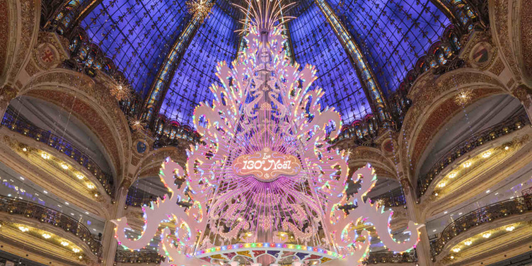 Galeries Lafayette 130 anos de natal